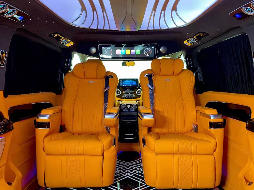 Lüks Mercedes-Benz Vito Business Edition Vito İç Modifikasyonu