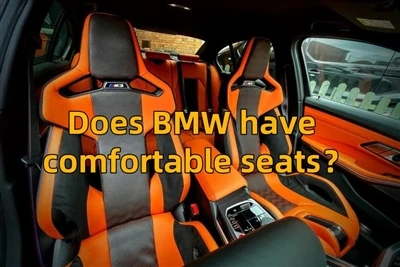 BMW'nin rahat koltukları var mı?