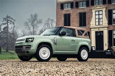 Modifiye Land Rover Defender Cabrio