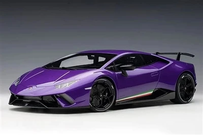 Lamborghini Huracan Performante Modifiye Mavi-Mor Jantlar